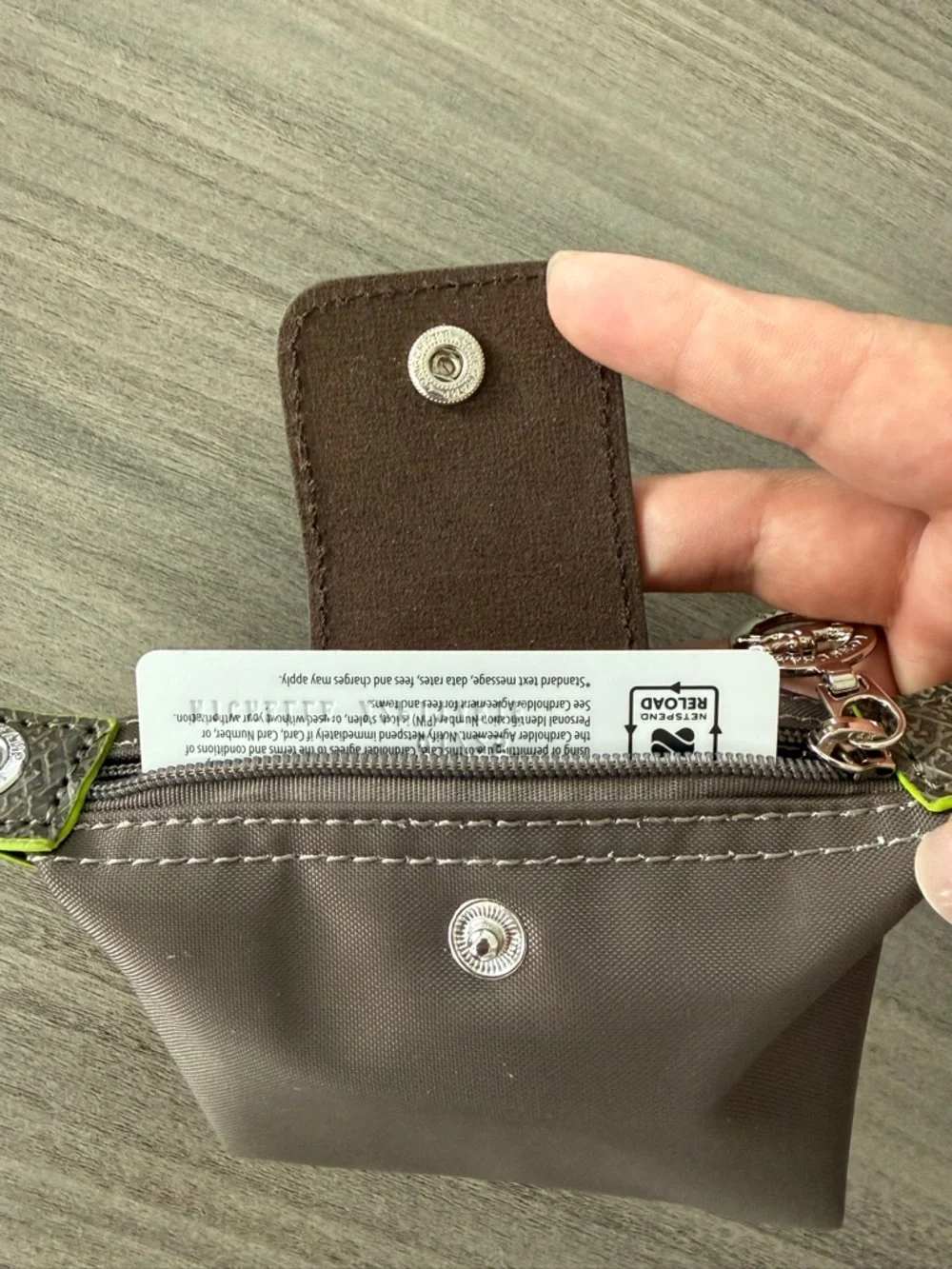 Longchamp new whitout